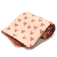 La Millou Kocyk dla dziecka Cotto L 110x140 cm Heartbeat Pink