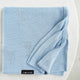 Lullalove Lekki kocyk bambusowy dla dzieci króliczki - baby blue