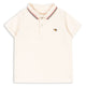 Konges Slojd Koszulka dla chłopca Polo Florian Antique White