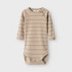 Lil' Atelier Body niemowlęce dla chłopca Pure Cashmere NBMKAIL