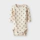 Lil' Atelier Body niemowlęce Slim Turtledove Teddybear NBNGAYO