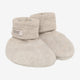 Huttelihut Buciki niemowlęce z polaru wełnianego Camel Melange