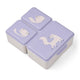 Liewood Lunchbox dziecięcy Driss Cat / Warm lilac