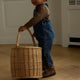 Lil' Atelier Ogrodniczki jeansowe, Dark Blue Denim