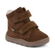 Froddo Trzewiki zimowe barefoot dla dzieci Zeru Tex Furry Brown