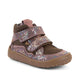 Froddo Buty barefoot dla dzieci za kostkę Tex Autumn Glitter Pink