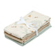 Cam Cam Copenhagen Otulacz muślinowy pieluszki 3-pak Mix Woodland 70x70 cm